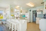 Kitchen at the Schilling Beach House